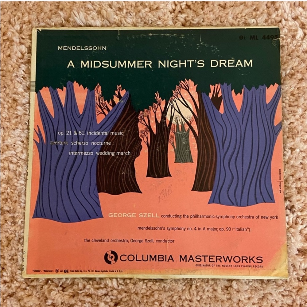 🛍 A Midsummer Nights Dream Vinyl
